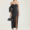 Mules à talons Boudoir en cuir nappa avec nœud Mules à talons Boudoir en cuir nappa avec nœud