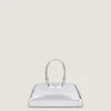 Petit sac Antigona East-West en cuir laminé Petit sac Antigona East-West en cuir laminé