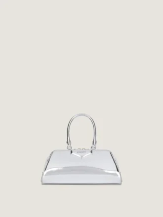 Petit sac Antigona East-West en cuir laminé Petit sac Antigona East-West en cuir laminé
