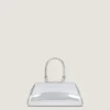 Petit sac Antigona East-West en cuir laminé Petit sac Antigona East-West en cuir laminé
