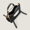 Petit sac Snatch en cuir bicolore grainé Petit sac Snatch en cuir bicolore grainé