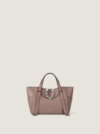 Petit sac Snatch en cuir grainé