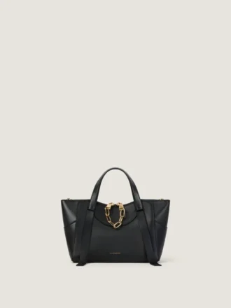 Petit sac Snatch en cuir grainé