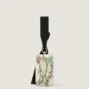 Pochette de soirée avec broderies florales et nœud Pochette de soirée avec broderies florales et nœud
