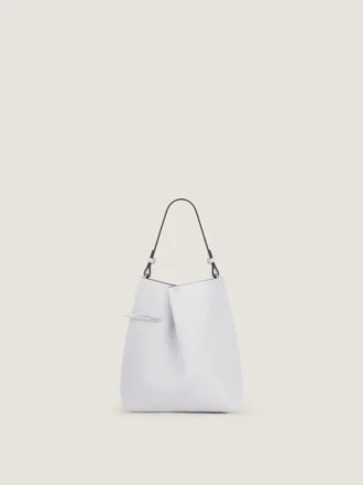 Pochette Pinch Me en cuir nappa