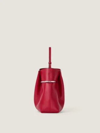 Pochette Pinch Me en cuir nappa