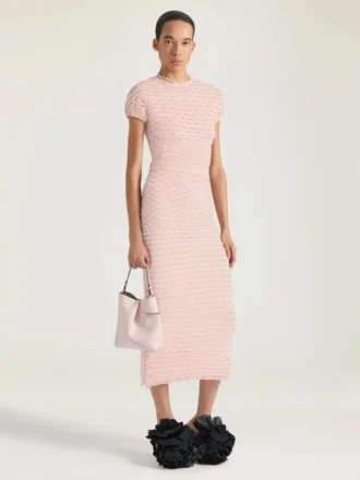 Pochette Pinch Me en cuir nappa