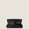 Pochette souple Pinch en cuir nappa