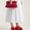 Pochette souple Pinch en cuir nappa Pochette souple Pinch en cuir nappa