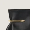 Pochette souple Pinch en cuir nappa