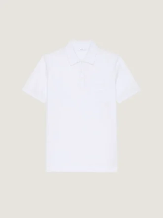 Polo en coton avec écusson Givenchy