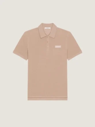 Polo en coton avec gros-grain Givenchy Paris