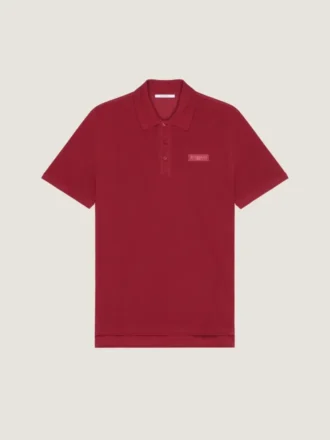 Polo en coton avec gros-grain Givenchy Paris