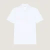 Polo en coton et soie avec jacquard Givenchy Paris