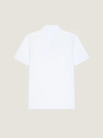 Polo en coton et soie avec jacquard Givenchy Paris
