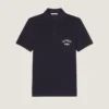 Polo en coton piqué avec broderie Givenchy Paris