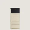 Portefeuille de jour en cuir brillant