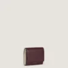 Portefeuille de jour en cuir brillant
