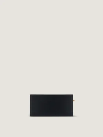 Portefeuille long Pinch en cuir