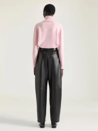 Pull à col roulé en laine et cachemire avec signature Givenchy