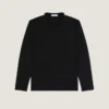Pull en laine avec détails en gros-grain Pull en laine avec détails en gros-grain