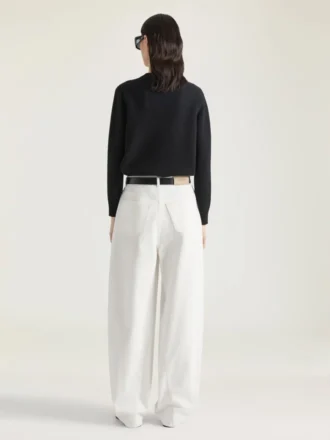 Pull en laine et cachemire avec signature Givenchy
