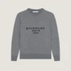 Pull en laine et cachemire avec signature Givenchy Pull en laine et cachemire avec signature Givenchy