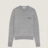Pull en laine et cachemire brodé « Givenchy Paris » Pull en laine et cachemire brodé « Givenchy Paris »