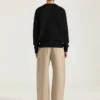Pull en maille de coton avec broderie « Givenchy Paris » Pull en maille de coton avec broderie « Givenchy Paris »