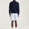 Pull en maille de coton avec broderie « Givenchy Paris » Pull en maille de coton avec broderie « Givenchy Paris »