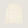 Pull en maille de coton avec broderie « Givenchy Paris » Pull en maille de coton avec broderie « Givenchy Paris »