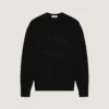 Pull en maille de coton avec broderie « Givenchy Paris » Pull en maille de coton avec broderie « Givenchy Paris »