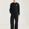 Pull en maille de laine avec broderie de cristaux Pull en maille de laine avec broderie de cristaux