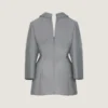 Robe ajustée en laine à effet « envers-endroit » Robe ajustée en laine à effet « envers-endroit »