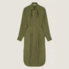 Robe chemise en popeline Robe chemise en popeline