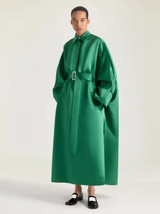 Robe cocon en satin Robe cocon en satin