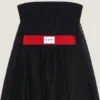 Robe de soirée bustier à cape dans le dos en dentelle