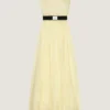 Robe de soirée bustier en organza Robe de soirée bustier en organza