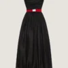 Robe de soirée bustier en organza Robe de soirée bustier en organza