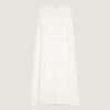 Robe en crêpe cady avec cape Robe en crêpe cady avec cape