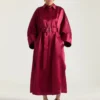 Robe longue Cocoon en satin Robe longue Cocoon en satin
