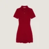 Robe polo en laine et cachemire Robe polo en laine et cachemire