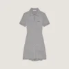 Robe polo en laine et cachemire Robe polo en laine et cachemire