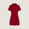 Robe polo en laine et cachemire Robe polo en laine et cachemire