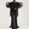 Robe à volants en maille Robe à volants en maille