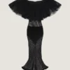 Robe à volants en maille Robe à volants en maille