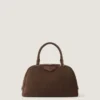 Sac bowling Antigona East-West en daim