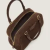 Sac bowling Antigona East-West en daim