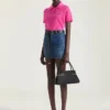 Sac Pinch moyen en cuir grainé