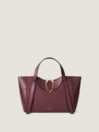Sac Snatch moyen en cuir grainé